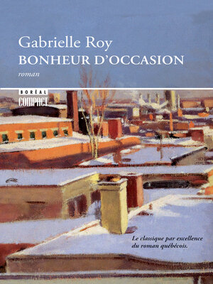 cover image of Bonheur d'occasion